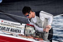Mar Abierto Carlos Manera aspira a competir con éxito en la MiniTransat 2023.