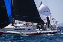 Condiciones musculosas en el único día de regatas que pudieron disfrutar los Cru