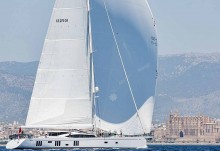 Manejar un supervelero en regatas como la Superyecht Cup de Palma requiere unas 