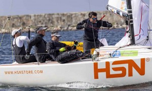 El HSN Sailing Team, tripulado por Luis Martínez Doreste, Javier Padrón, Adolfo 