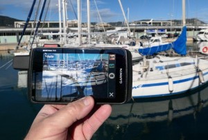 Mar Abierto - Las fotos quedan georeferenciadas y es posible utilizarlas como wa