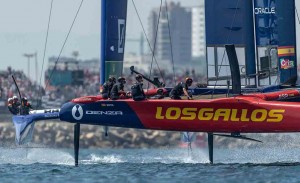 La afición local no pudo disfrutar viendo el F50 español en la final del GP de V