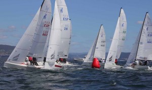 Salida de una de las mangas finales de las Sailway Series de J/70, organizadas p