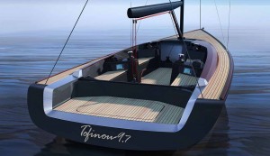 Mar AbiertoEl Tofinou 9.7 combina modernidad y clasicismo en un dayboat de altas