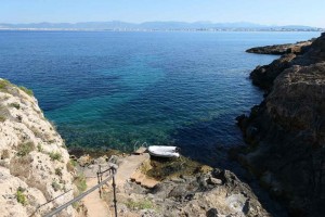 Una tranquila visión de la bahía de Palma
