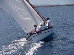 Todos los barcos estaban impecablemente reastaurados