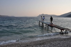 La playa de Kalamos