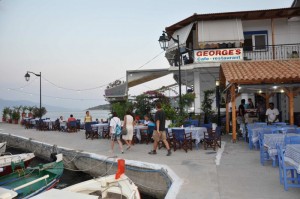 La taverna de Giorgios en Kalamos