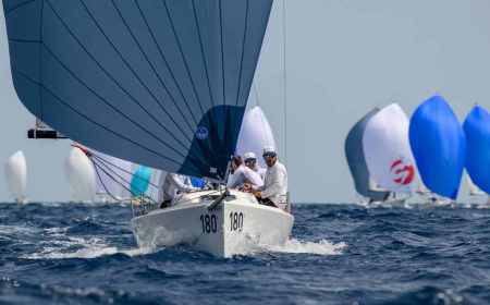 82 J/70 compitieron en el Campeonato Europeo de la Clase, disputado en aguas de 