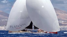 El generoso viento que sopló en Lanzarote permitió ver competición y espectáculo