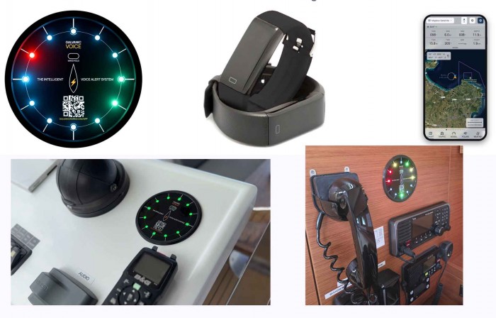 El sistema Galvanic Voice se conecta por NMEA 2000 y también utiliza Bluetooth o