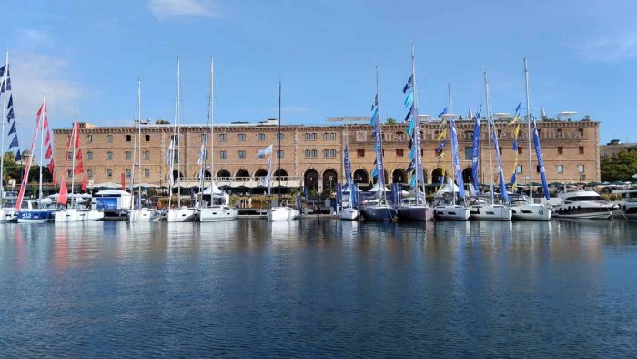 Los veleros monocasco volverán a exponerse frente el Museu d'Historia de Catalun